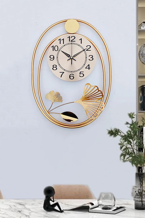 modern luxury wall clock design decorative hanging - vue 5 sur 6