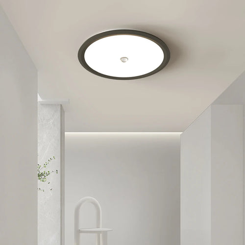 Ultra-slim LED ceiling light with human body sensor - vue 3 sur 20