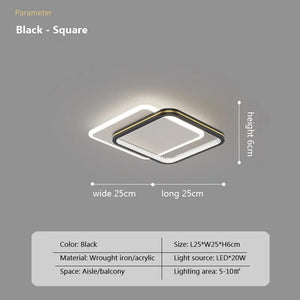 Modern luxury LED ceiling light nordic creative indoor decor