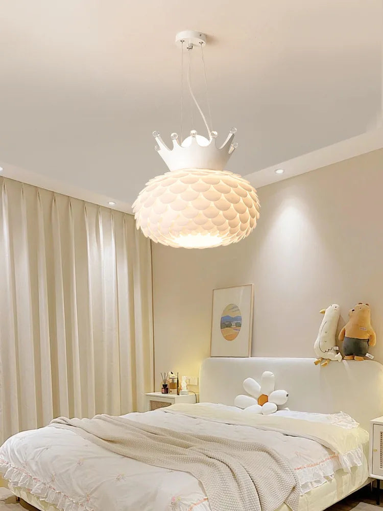 Creative warm light modern designer chandelier for girls' bedroom - vue 2 sur 10