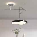 Adjustable modern LED pendant chandelier for dining room, office, bedroom