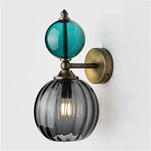 Glass bubble LED wall light - vue 15 sur 16