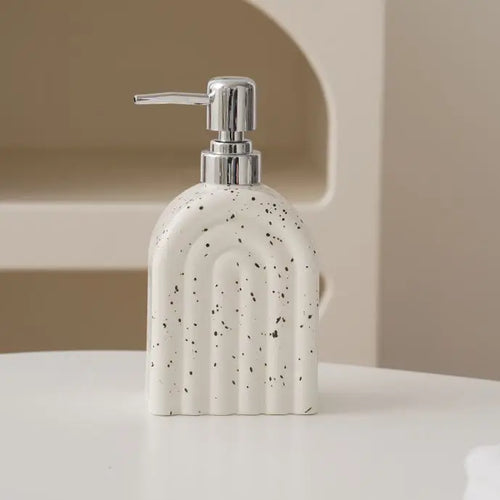 Portable ceramic soap dispenser for shampoo and water - vue 11 sur 21