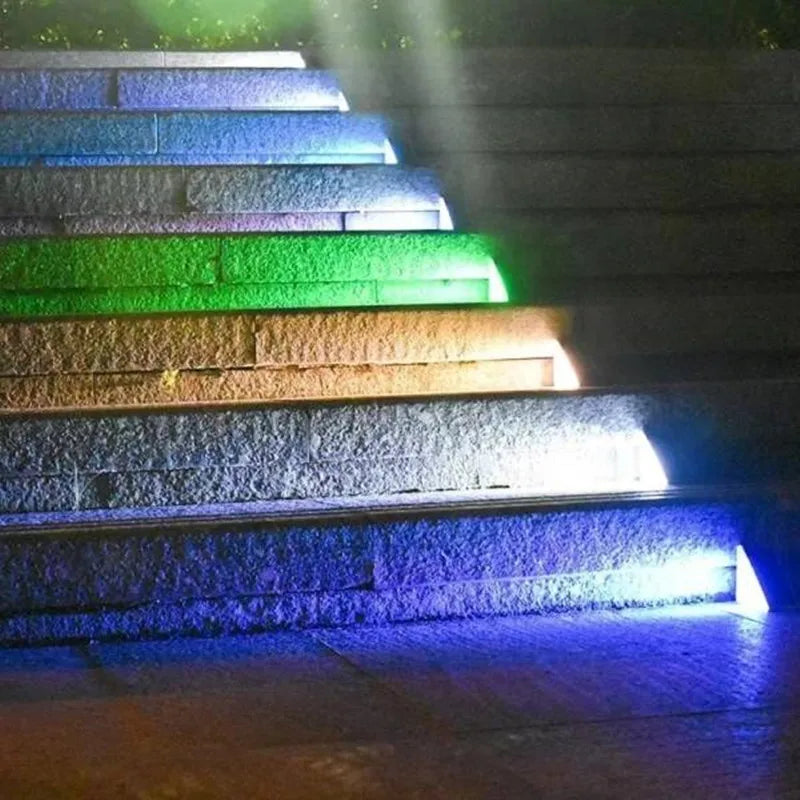 Waterproof outdoor solar LED light for garden, park, staircase
