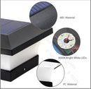 1-4 pieces outdoor solar LED post and deck cap light waterproof IP65 garden gate solar lamp decoration
