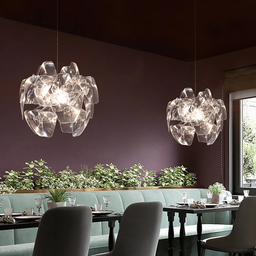 Nordic creative modern designer chandelier for indoor lighting - vue 4 sur 8