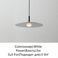 Modern minimalist pendant light for cafés, restaurants and shops