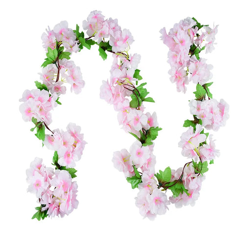 Artificial wisteria garland for floral and festive decoration - vue 16 sur 32
