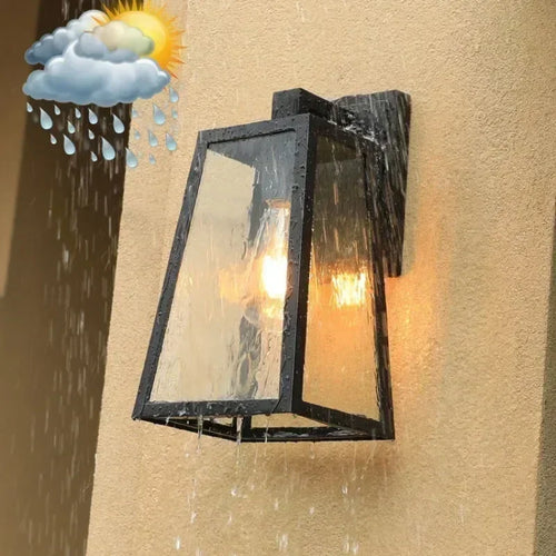 Super bright waterproof outdoor wall light European style - vue 6 sur 6