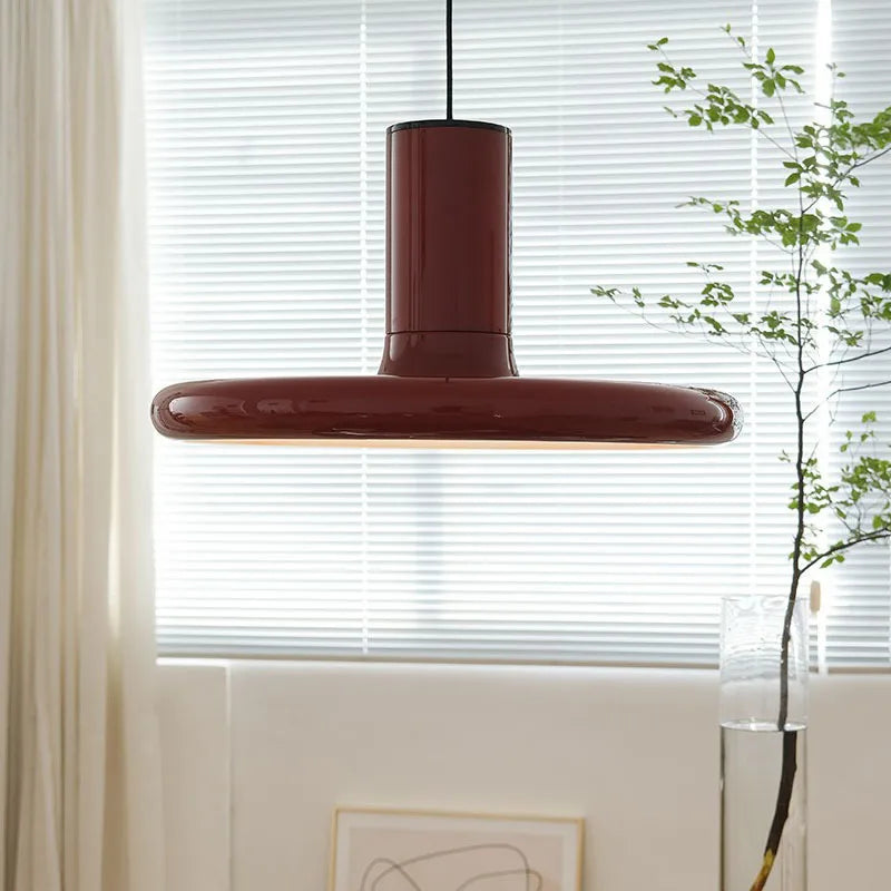 Nordic retro decorative UFO style LED ceiling pendant light
