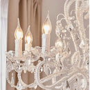 Retro crystal nordic chandelier for living room and dining room