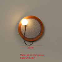 3d design LED pendant light with movable sphere and adjustable cord
