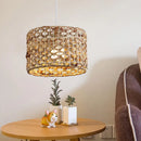 Wabi sabi style rattan pendant light for modern decor