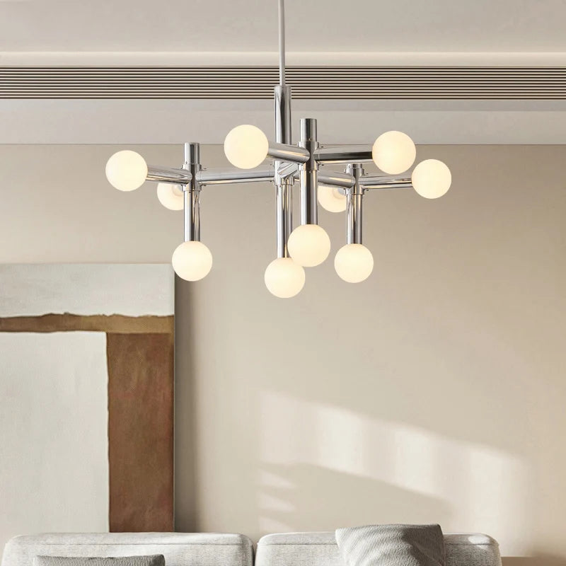 Retro Bauhaus style chandelier for elegant interiors