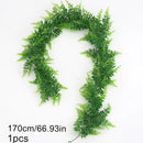 Artificial tropical plastic plants for indoor and outdoor decor