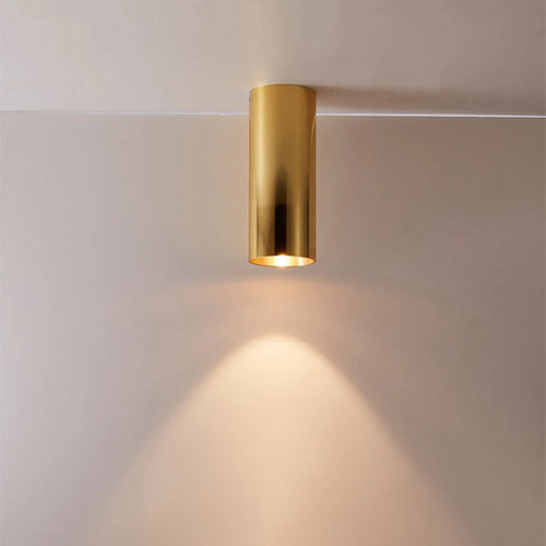 Long tube pendant light in American style for Nordic bar