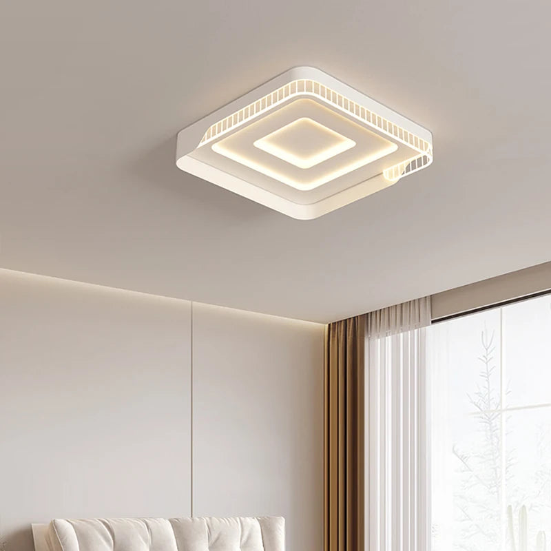 Minimalist full spectrum chandelier with eye protection - vue 4 sur 10