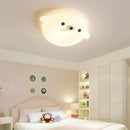 Cute cat LED ceiling light for children's room prince and princess