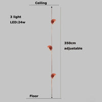 Dimmable LED chandelier pendant indoor light