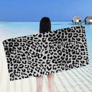 serviette de bain microfibre motif animal cartoon absorbante