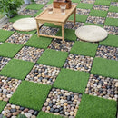 paves emboitables pierre sol exterieur jardin balcon