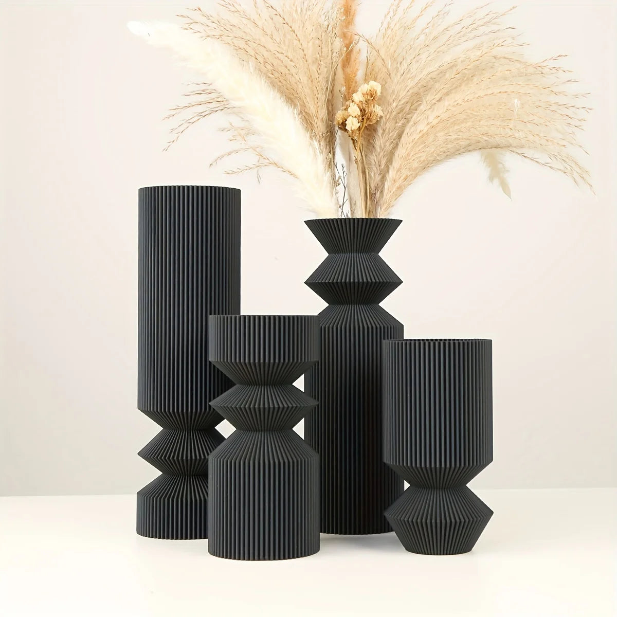 Nordic plastic vase elegant design for interior decoration