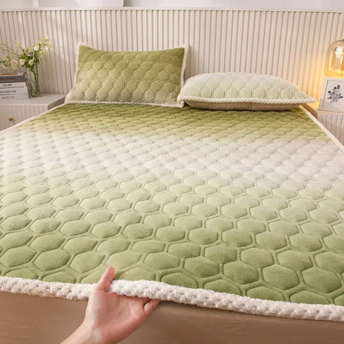 soft plush student mattress topper for single or double bed - vue 16 sur 18