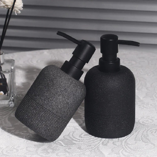luxury bathroom stoneware emulsion bottle - vue 4 sur 11