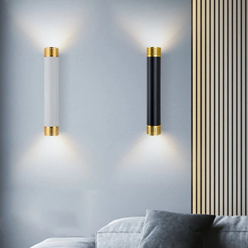modern and luxury style long wall light for interior decoration - vue 4 sur 6