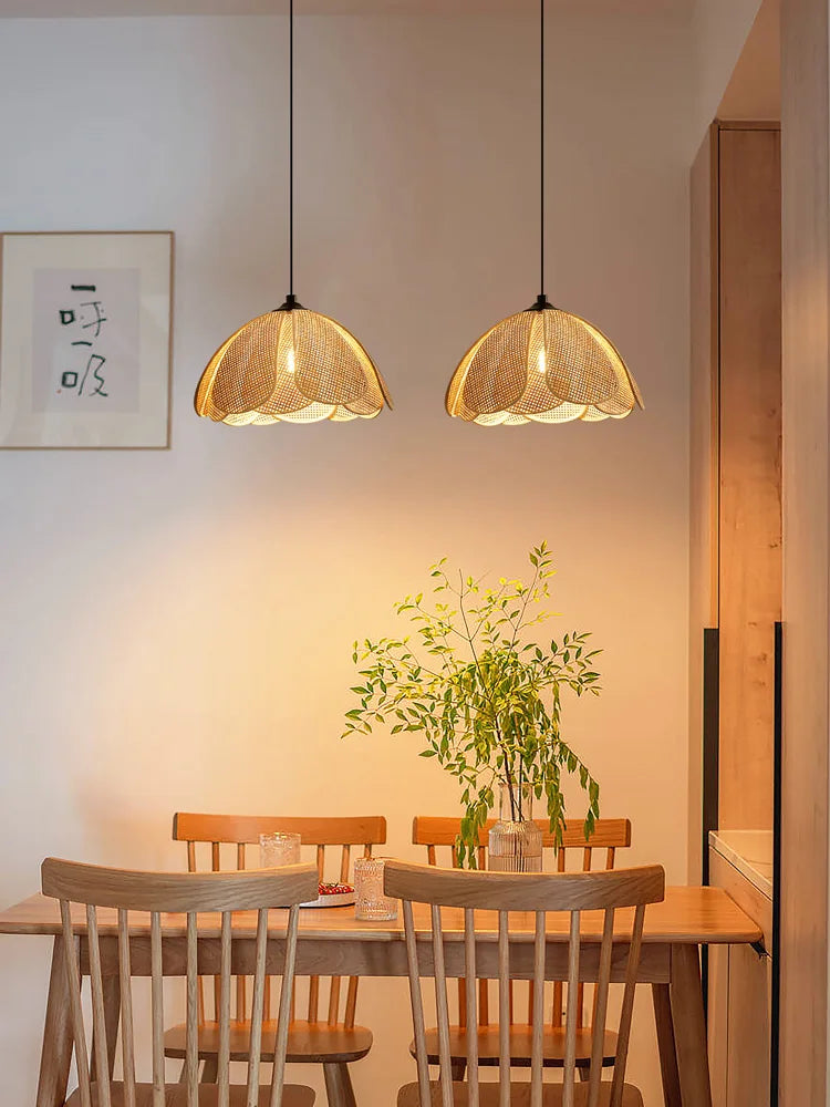 Japanese wall light for elegant interior decoration - vue 4 sur 10