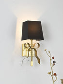 Large modern LED wall light for interiors
