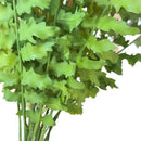 Artificial fern leaves for festive decoration, set of 14