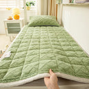 soft winter lambskin velvet mattress topper for students