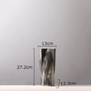 abstract ceramic vase for flowers and modern decoration