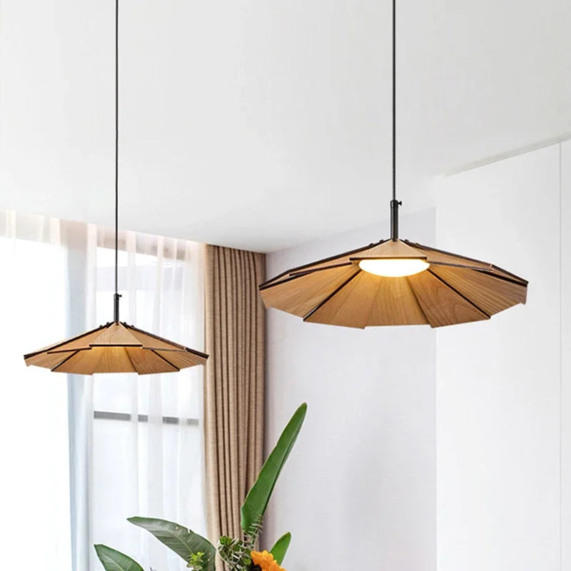 Creative wooden pendant light for original lighting