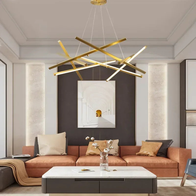 suspension LED design moderne pour décoration intérieure - vue 4 sur 8