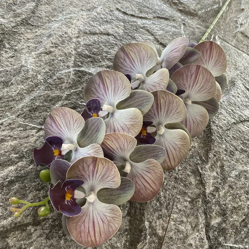 Artificial phalaenopsis decorative orchid for weddings and gardens - vue 8 sur 23