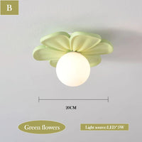 Modern petal chandelier for children's room