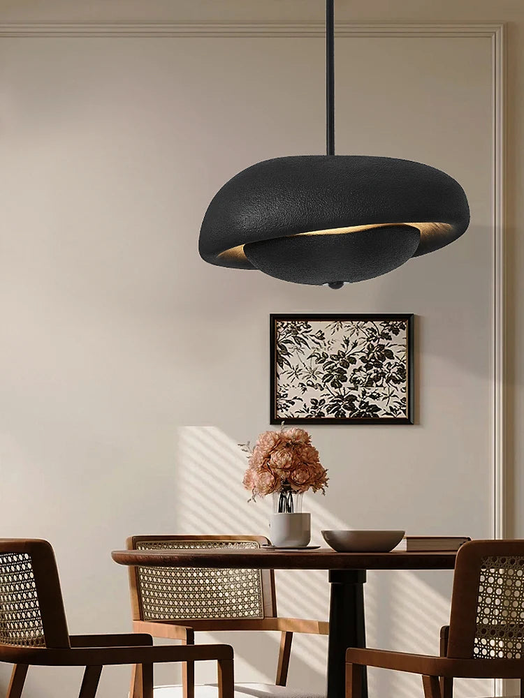 Modern wabi-sabi chandelier for a creative and decorative atmosphere
