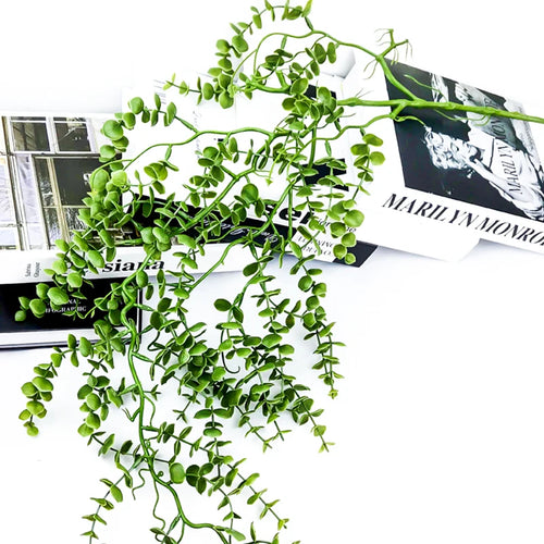 Artificial rattan and eucalyptus plants for indoor and outdoor decoration - vue 3 sur 6