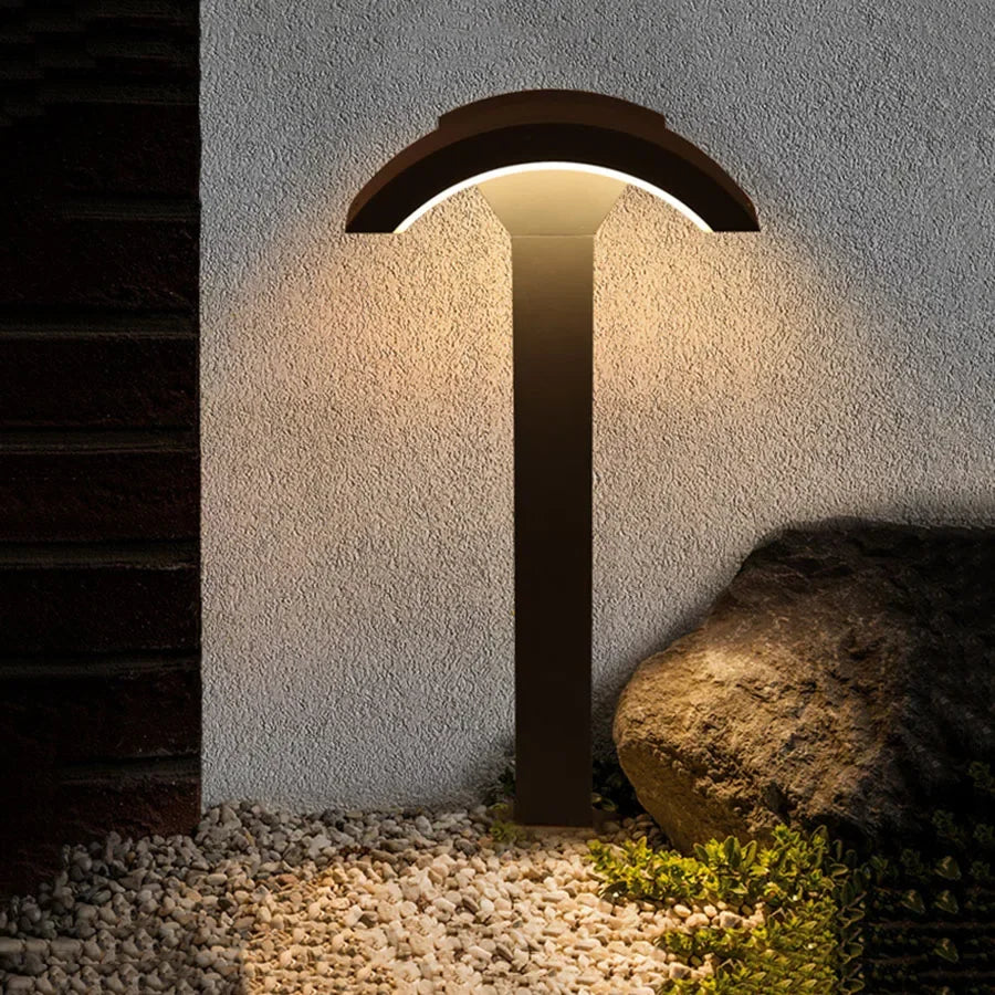 lampe led extérieure étanche avec détecteur de mouvement décorative - vue 6 sur 6
