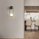 Brass indoor wall light for office and shop