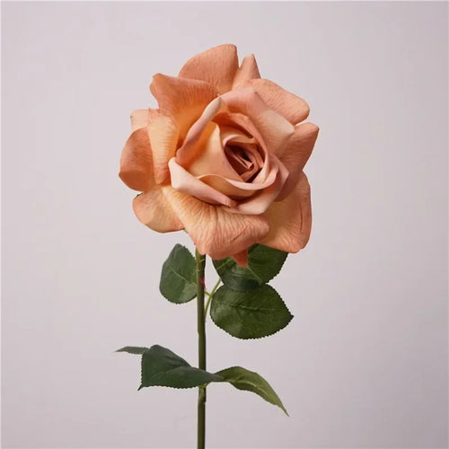 High quality artificial rose branch realistic floral decoration - vue 10 sur 10