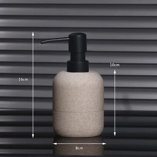 luxury bathroom stoneware emulsion bottle - vue 12 sur 11