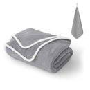 Extra large coral fleece bath towel quick dry