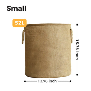 Large Laundry Basket, Waterproof, Freestanding Laundry Hamper, Collapsible Tall Clothes Hamper with Extended Handles for Clothes
