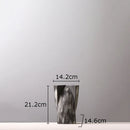 abstract ceramic vase for flowers and modern decoration