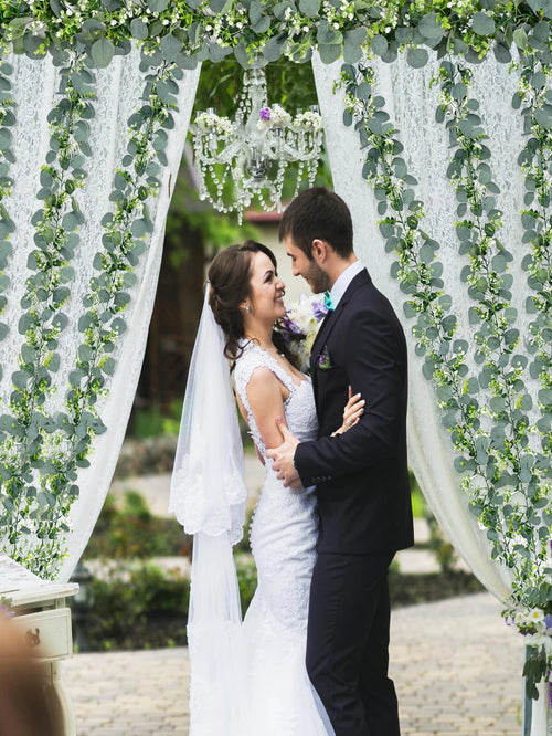 Artificial hanging eucalyptus plants for indoor and outdoor decoration - vue 7 sur 7