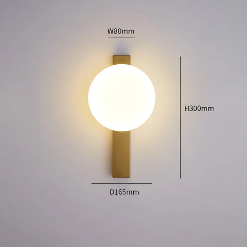 modern design LED wall light for reading and eye protection - vue 15 sur 14