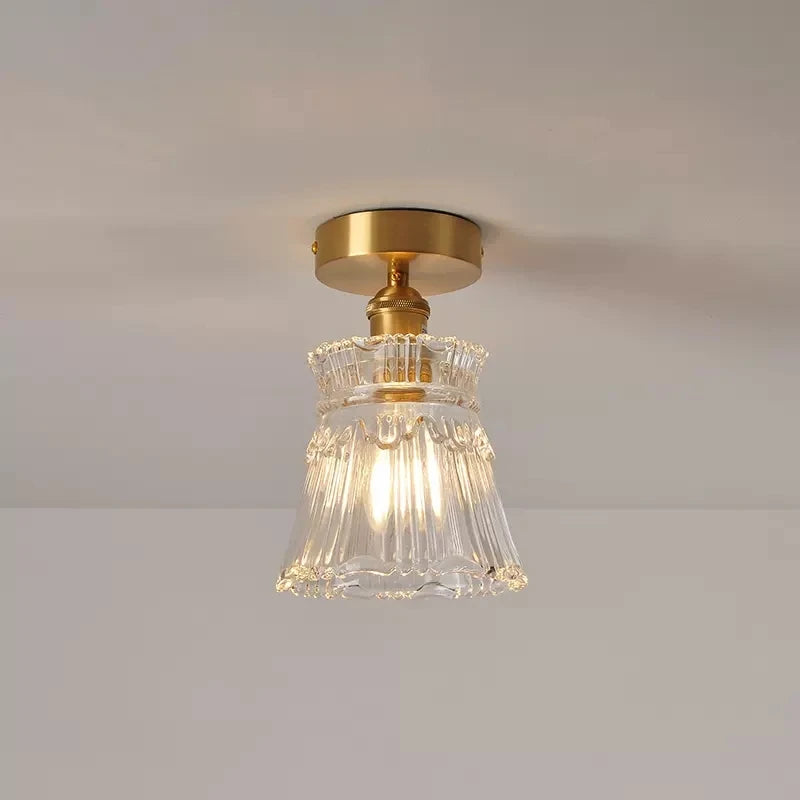 Modern glass ceiling light for bright indoor and outdoor spaces - vue 4 sur 30